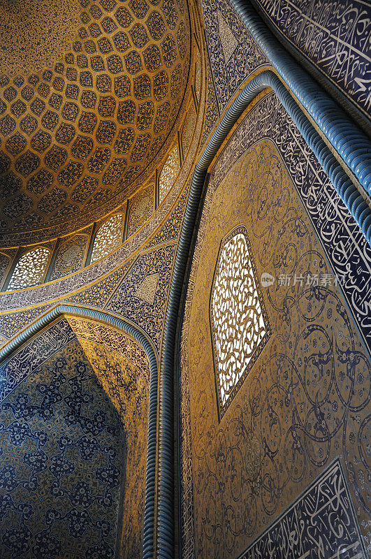 Sheikh Lotfollah清真寺，伊斯法罕，伊朗